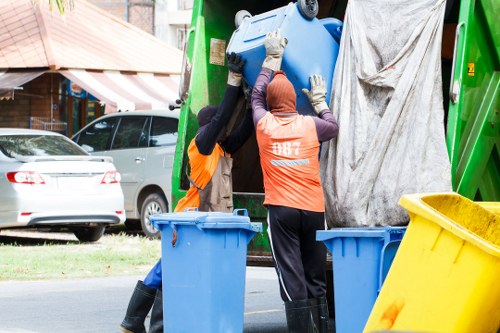 Contacting Stockwell authorities for skip permits
